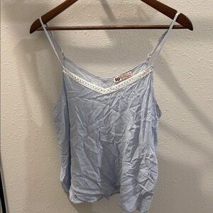 SO Women's Blue Striped Top